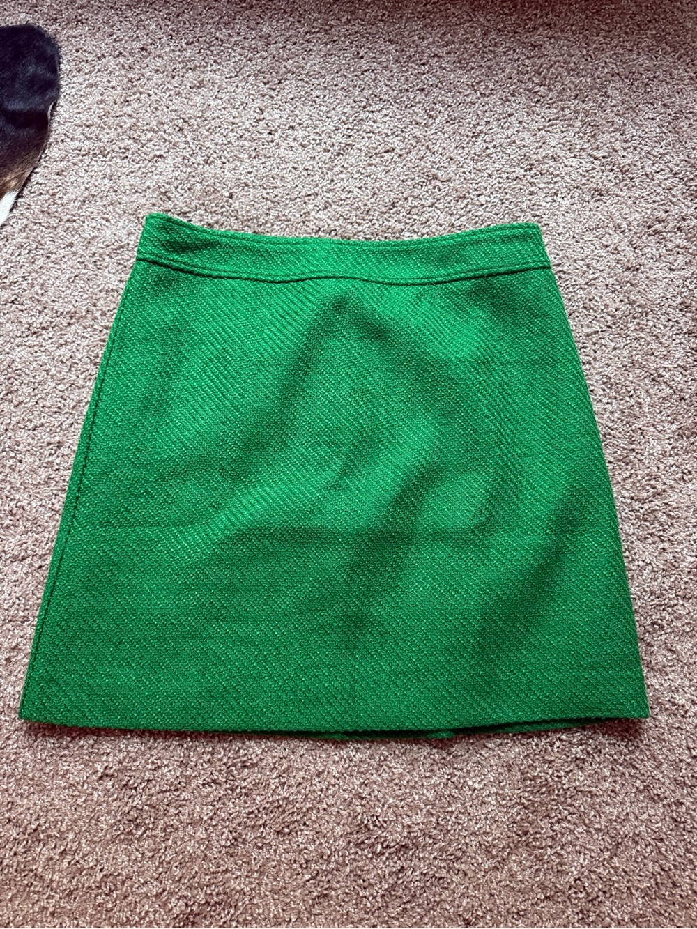 J. Crew Emerald Green Mini Skirt